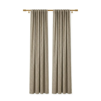 Linen Stonewall Blackout Curtain