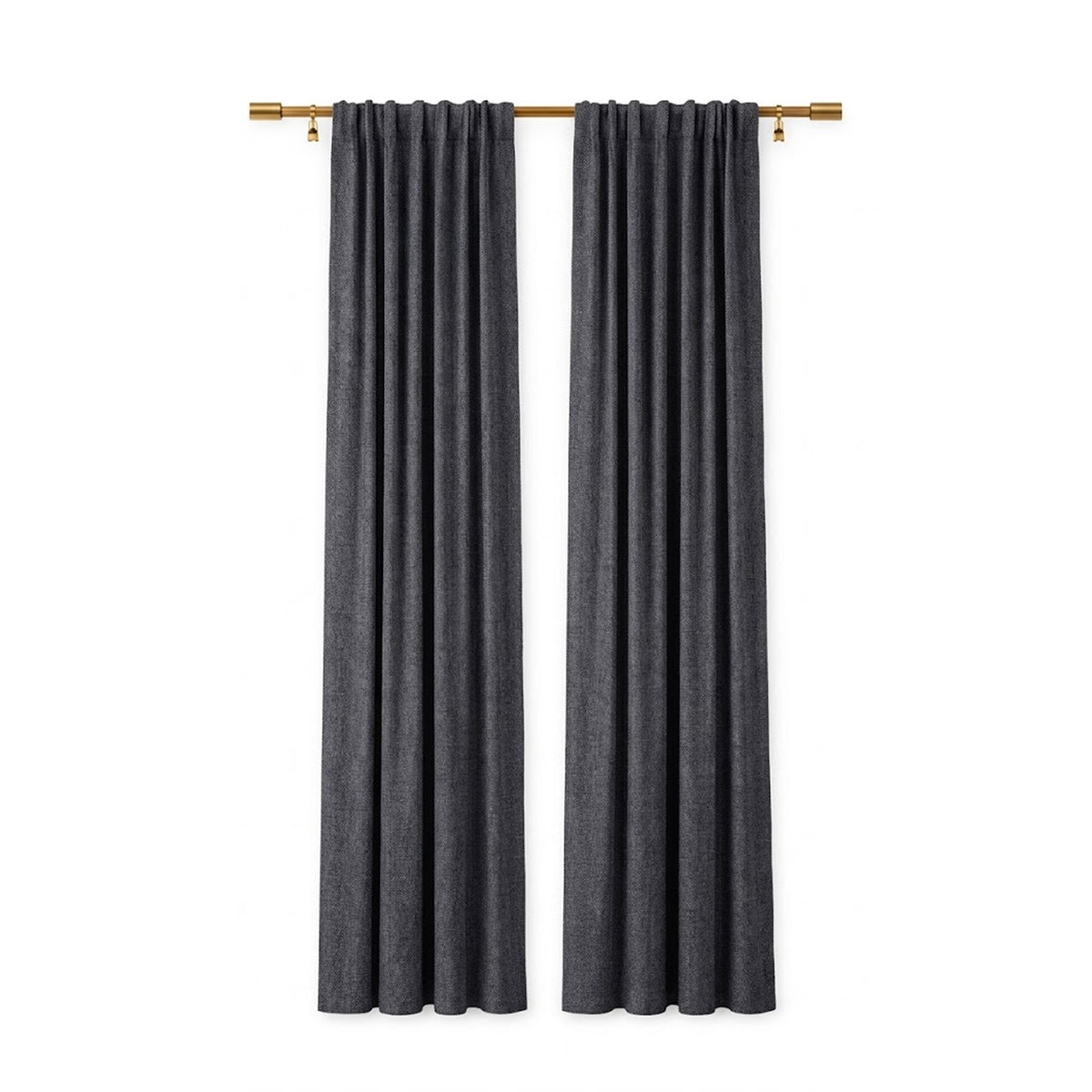 Navy Stonewall Blackout Curtain