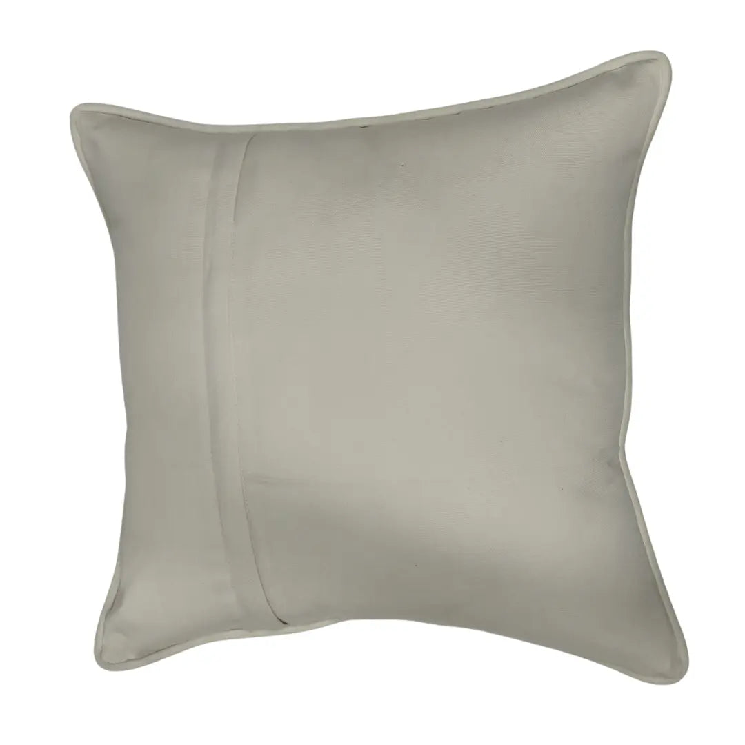 Modern Beige and White Pillow Covers (16x16, Set of 2) | ZIPCushions - view 3