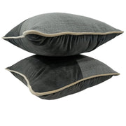 Textured Elegance Pillow Covers (16x16, Set of 2) | ZIPCushions