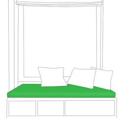 Rectangle Cushions Square Cushions Custom rectangular cushions