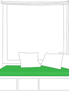 ZIPCushions | Cushions For Window Seating