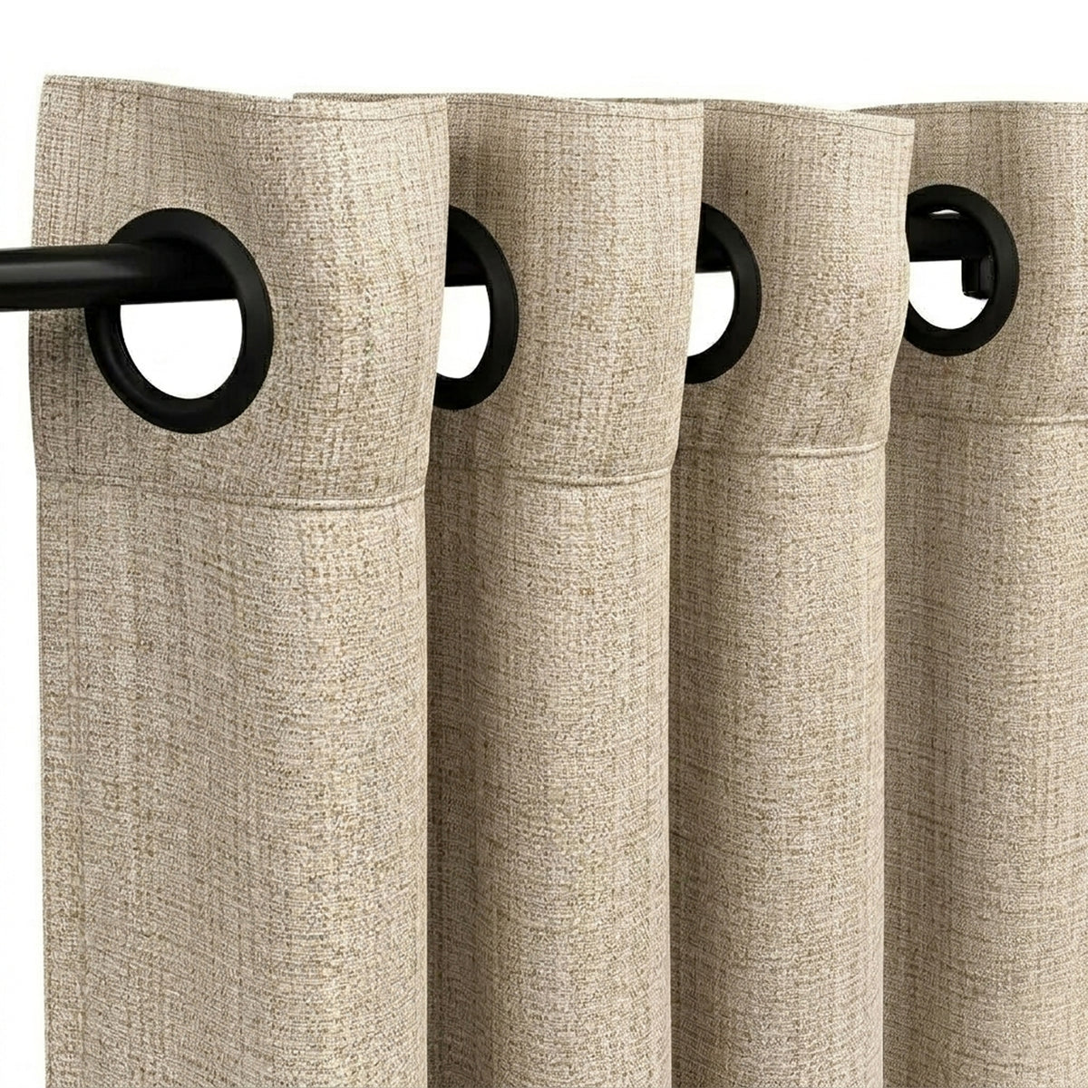 Sand Stonewall Blackout Curtain - view 4