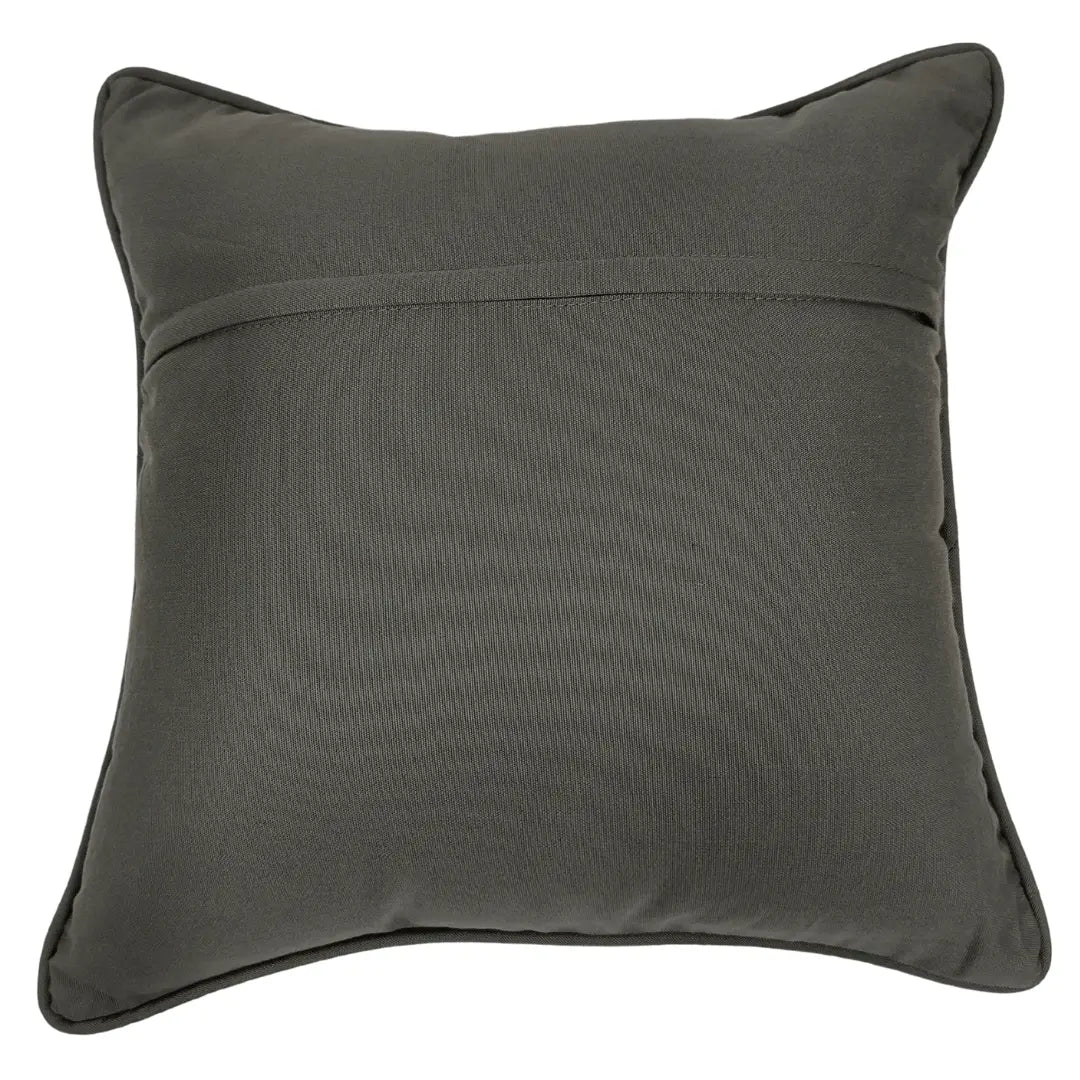 Herringbone & Velvet Contrast Pillow Covers (16x16, Set of 2) | ZIPCushions - view 3