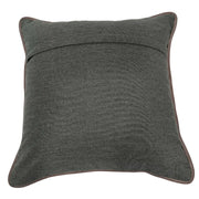 Artico Grey Leather Pillow Covers (16x16, Set of 2) | ZIPCushions
