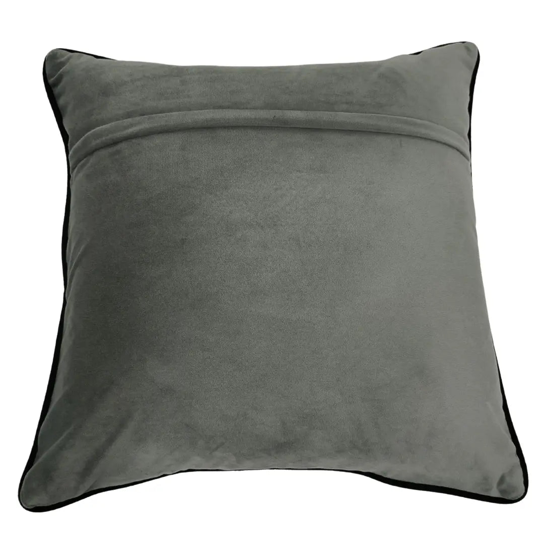 Modern Grey Accent Pillow Covers (16x16, Set of 2) | ZIPCushions - view 3
