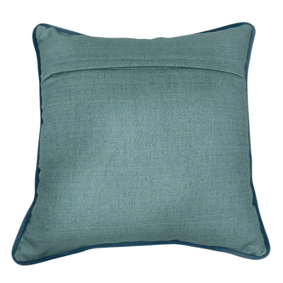 Dual-Tone Blue Pillow Covers (16x16, Set of 2) - Alternate image