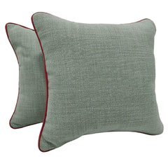 Modern Sage Green Pillow Covers (16x16, Set of 2)