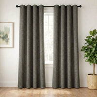 Slate Stonewall Blackout Curtain