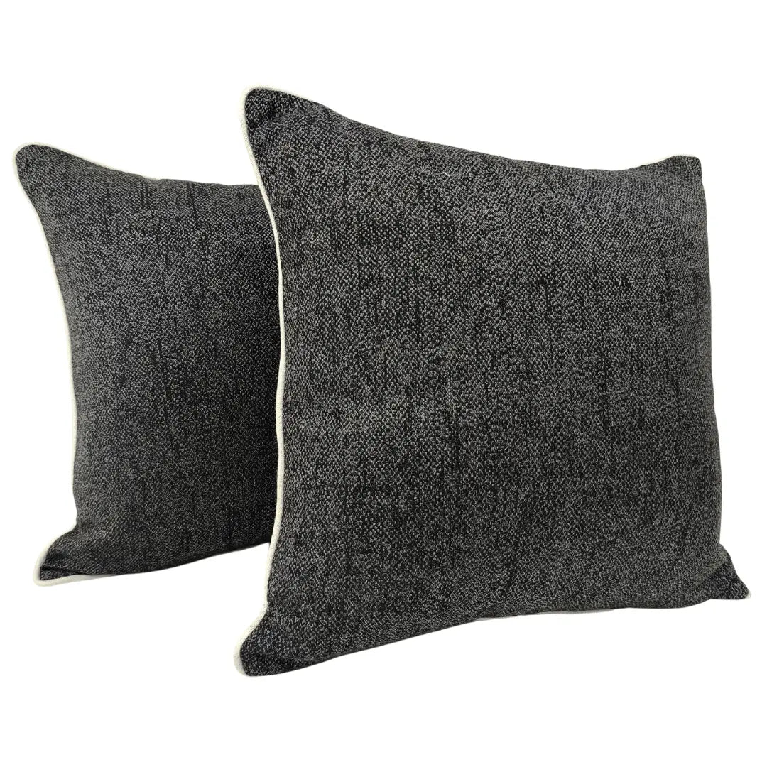 Sunbrella Textured Pillow Covers (18x18, Set of 2) | ZIPCushions
