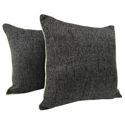 Sunbrella Textured Pillow Covers (18x18, Set of 2)