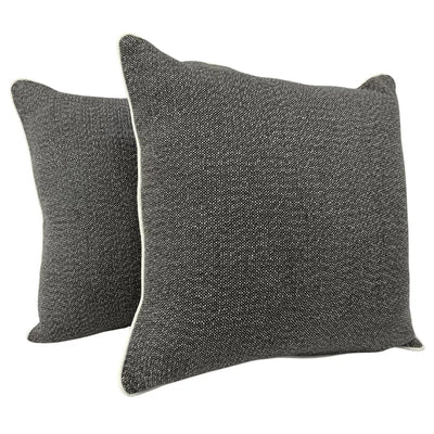 Sunbrella Textured Pillow Covers (18x18, Set of 2)