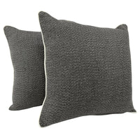 Sunbrella Textured Pillow Covers (18x18, Set of 2)