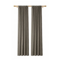 Slate Stonewall Blackout Curtain
