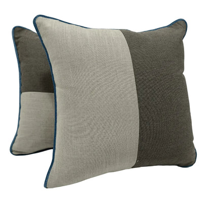 Contemporary Contrast Pillow Covers (16x16, Set of 2) - Alternate image