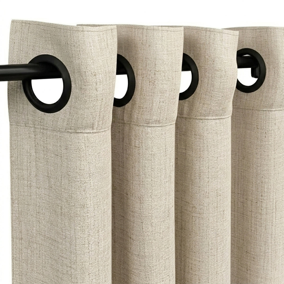 Wool Stonewall Blackout Curtain - view 4