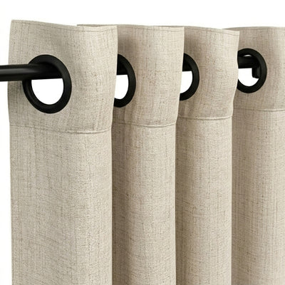 Wool Stonewall Blackout Curtain - alternate view