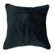 Dual Textured Contrast Pillow Covers (16×16, Set of 2) | ZIPCushions