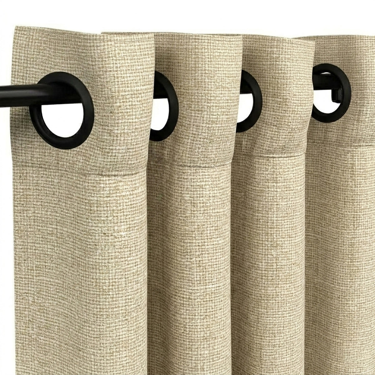 Acropolis Heavyweight Woven Curtain - view 4