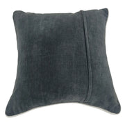 Elegant Blue Pillow Covers with Contrast Piping (16x16, Set of 2) | ZIPCushions
