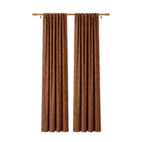 Amber Heavyweight Woven Curtain