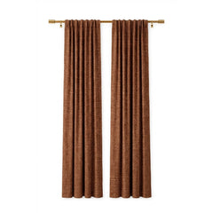 Amber Heavyweight Woven Curtain