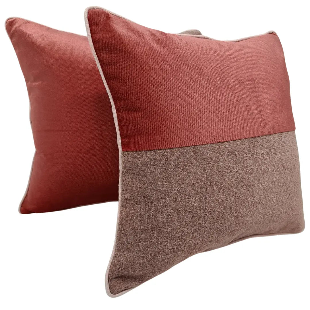 Modern Patch Design Pillow Covers (16x16, Set of 2) | ZIPCushions