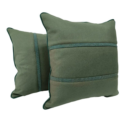 Forest Green Pillow Covers (18x18, Set of 2)