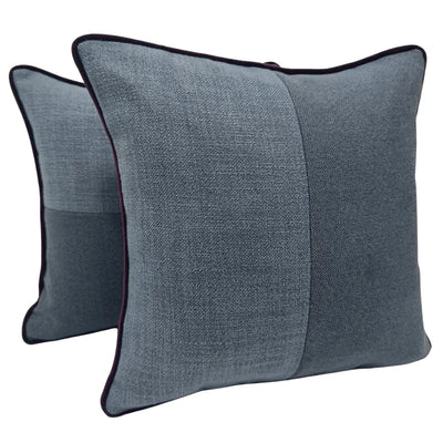 Dual-Tone Pillow Covers (16x16, Set of 2)