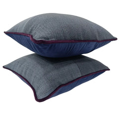 Dual-Tone Pillow Covers (16x16, Set of 2) - Hover Image