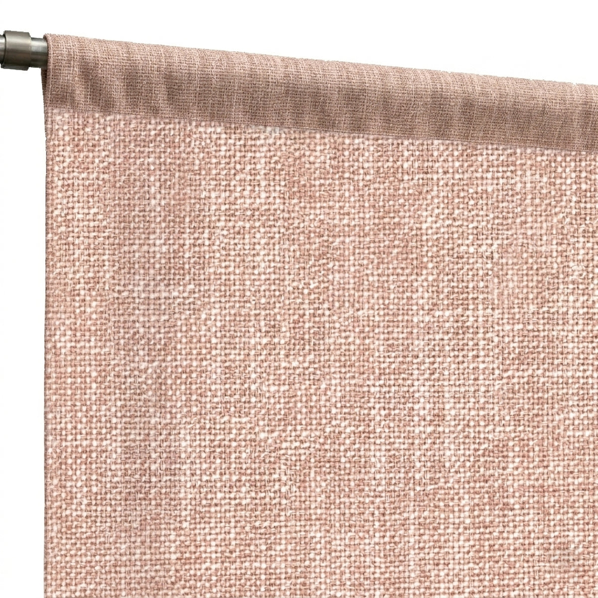Blush Heavyweight Woven Curtain - view 6