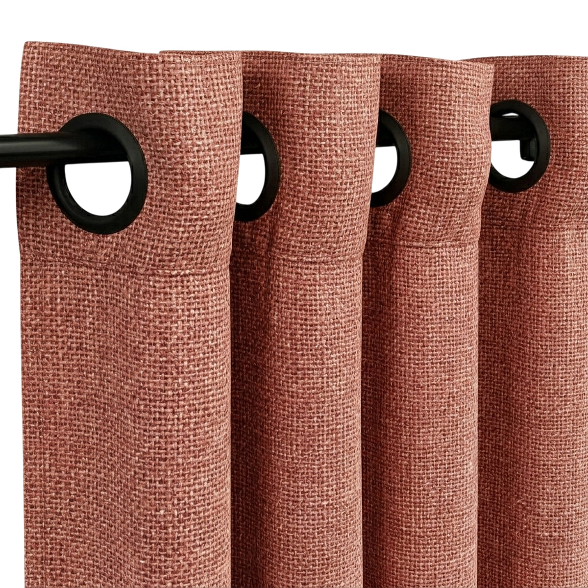Cherry Heavyweight Woven Curtain - view 4