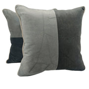 Grey Dual-Tone Pillow Covers (16x16, Set of 2) | ZIPCushions