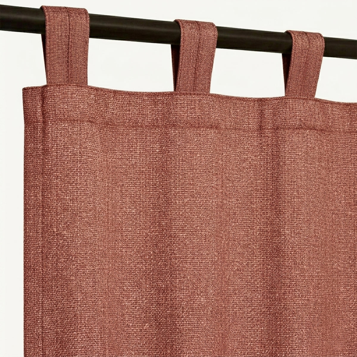 Cherry Heavyweight Woven Curtain - view 5