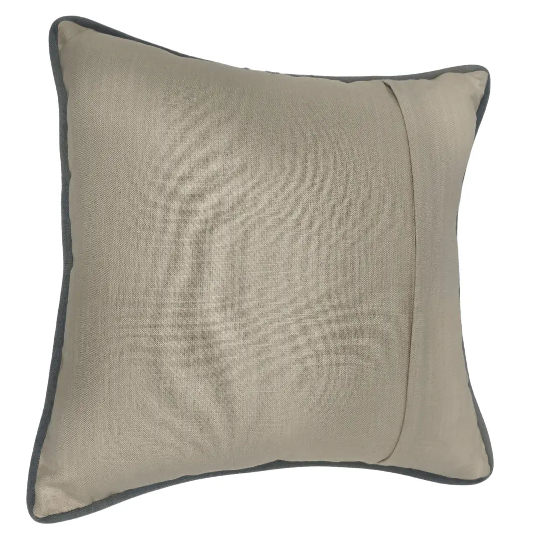 Beige Textured Pillow Covers (16x16, Set of 2) | ZIPCushions - view 3