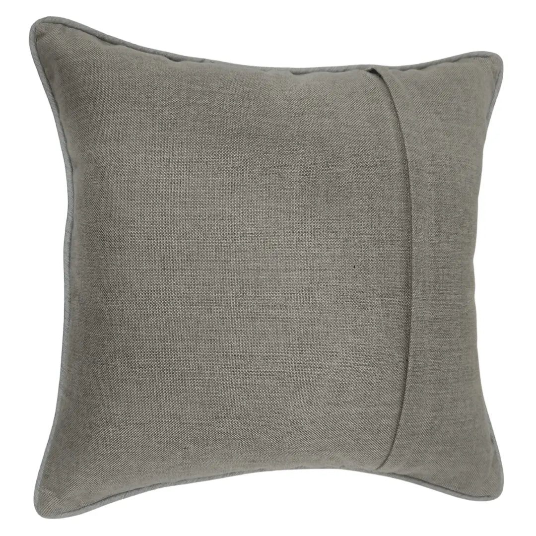 Modern Taupe Pillow Covers (16x16, Set of 2) | ZIPCushions - view 3