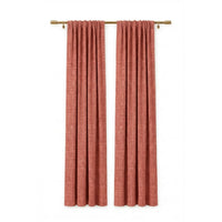 Cherry Heavyweight Woven Curtain