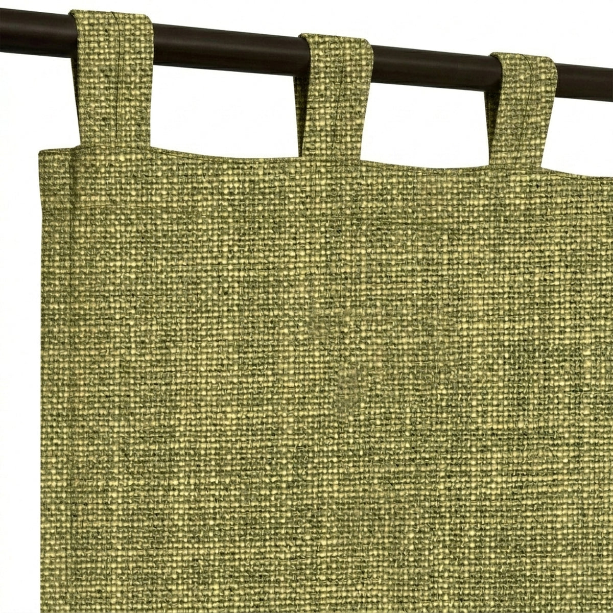 Citron Heavyweight Woven Curtain - view 6