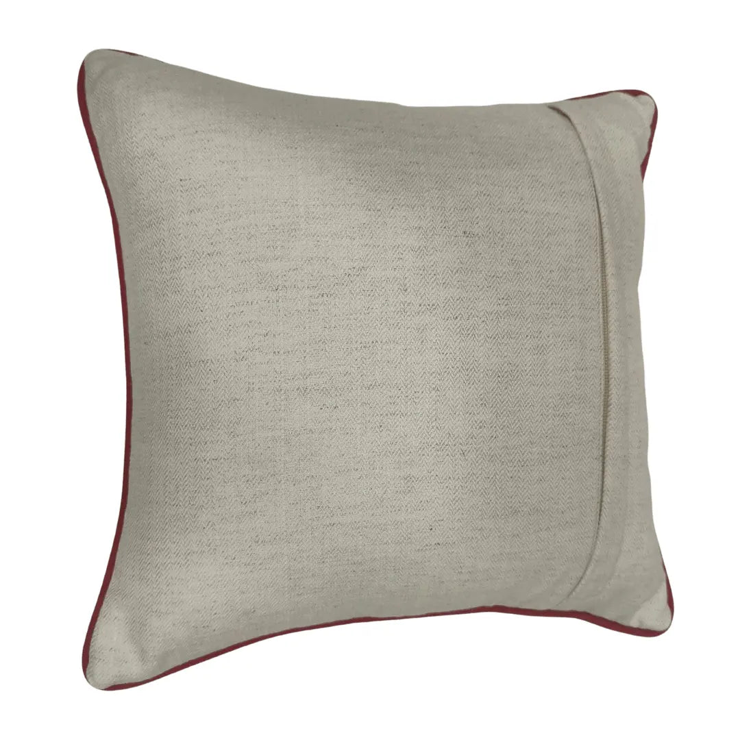 Sage Green and Beige Pillow Covers (16x16, Set of 2) | ZIPCushions - view 3