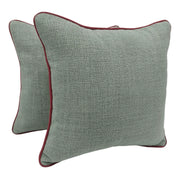 Sage Green and Beige Pillow Covers (16x16, Set of 2) | ZIPCushions