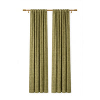 Citron Heavyweight Woven Curtain