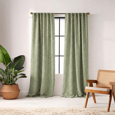 Compass Heavyweight Woven Curtain - Alternate image