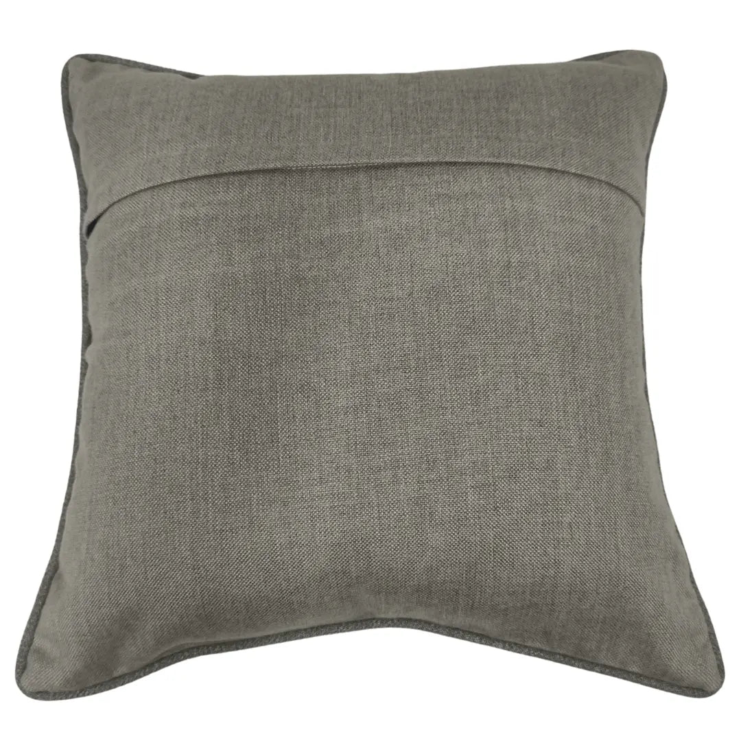 Textured Neutral Pillow Covers (Set of 2, 16x16) | ZIPCushions - view 3