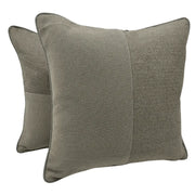 Textured Neutral Pillow Covers (Set of 2, 16x16) | ZIPCushions