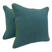 Vibrant Textured Pillow Covers (Set of 2, 16x16) | ZIPCushions