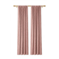 Deep Currant Heavyweight Woven Curtain