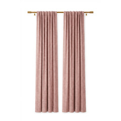 Deep Currant Heavyweight Woven Curtain