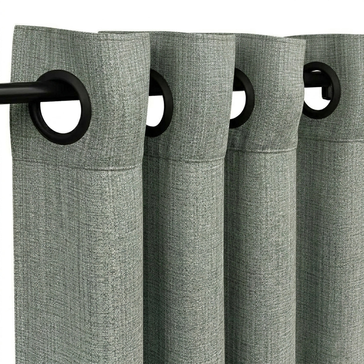 Dove Heavyweight Woven Curtain - view 4