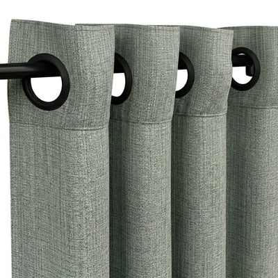 Dove Heavyweight Woven Curtain - Secondary image