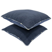 Deep Blue Pillow Covers (16x16, Set of 2) | ZIPCushions